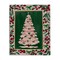 Stupell Industries Pink Christmas Tree Botanical Border Canvas Wall Art, design by Yen